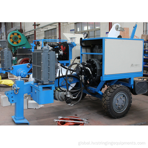 Cable Stringing Equipment Powerline Stringing Equipment 80kN Hydraulic Cable Puller Factory